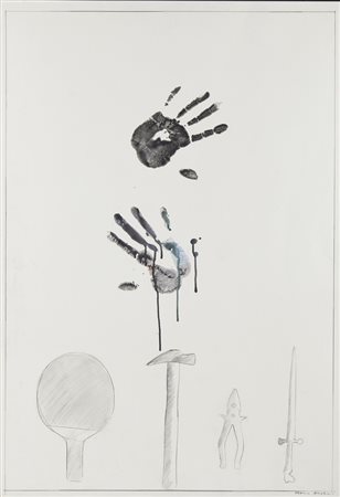 ANGELI FRANCO (1935 - 1988) - SENZA TITOLO, (1980).