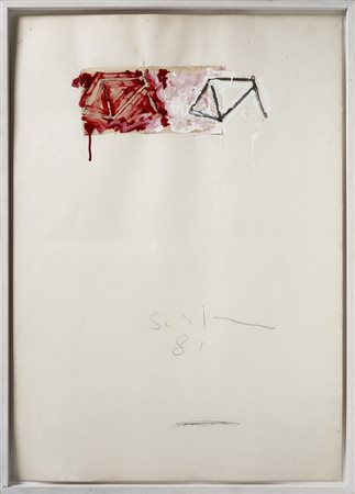 SCHIFANO MARIO (1934 - 1998) - SENZA TITOLO.