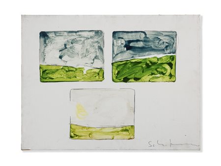 SCHIFANO MARIO (1934 - 1998) - SENZA TITOLO.