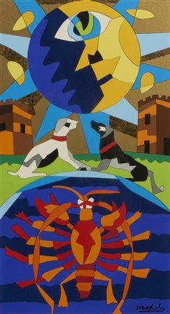 NESPOLO UGO (n. 1941) - LA LUNE.