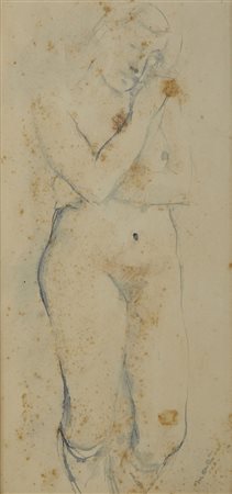 MANZU' GIACOMO (1908 - 1991) - NUDO DI DONNA.