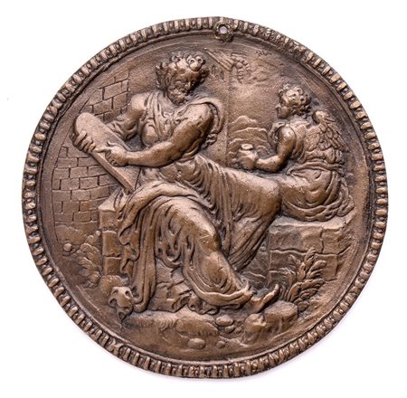  
Cerchia del Maestro H.G.? San Matteo  Scuola olandese XVI secolo 
 