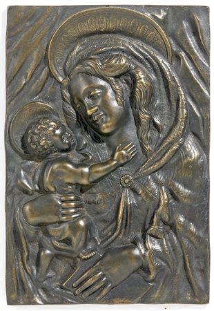 Diego De Siloe (after) (Burgos, 1495 - Granada, 1563) 
Madonna col Bambino 
 