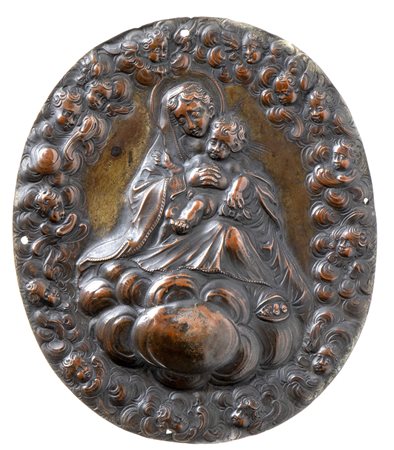  
Madonna con Bambino Scuola francese XVII-XVIII secolo
 