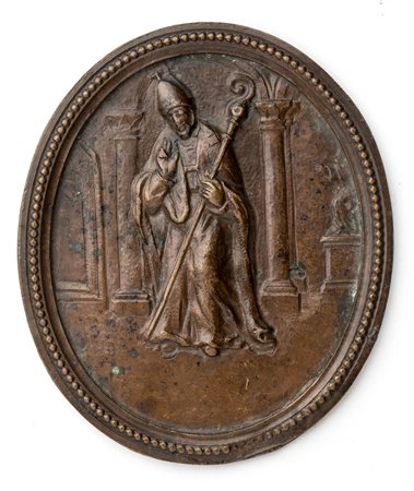  
Santo Vescovo  Scuola francese XIX secolo
 