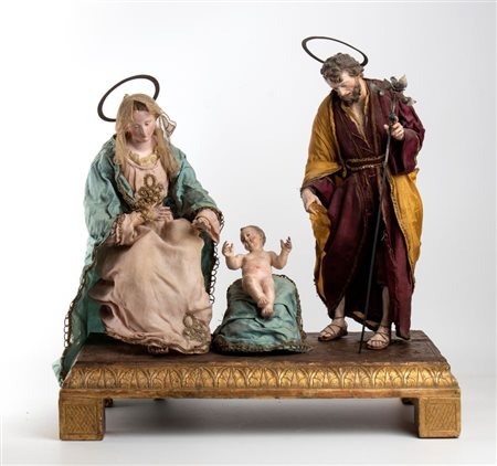  
Gruppo della Natività Napoli, inizio XIX secolo
 