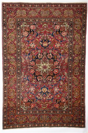  Tappeto Isfahan fine XIX secolo Altezza x larghezza: 215 x 134 cm.