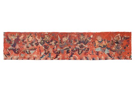  Arazzo Orientale Collezione privata, XIX secolo Altezza x larghezza: 336 x 73 cm.