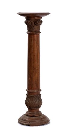  
Colonna italiana  XIX secolo
 Altezza x lunghezza x profondità: 104 x 32 x 32 cm.