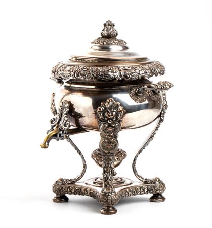  
Tea kettle in old sheffield plate XVIII - XIX secolo
 