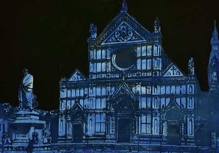 Tano Festa “Piazza d’Italia” 1987