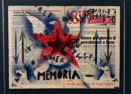 Franco Angeli “Memoria” 1977