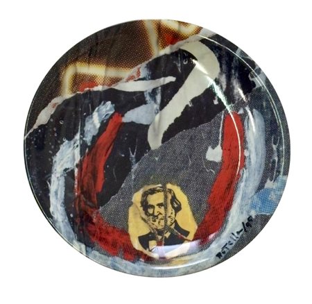 Mimmo Rotella “Omaggio a Giuseppe Garibaldi”
