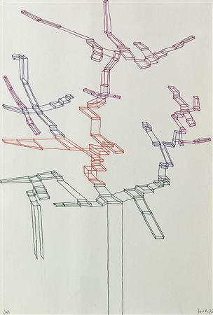 Achille Perilli “Senza titolo” ‘75