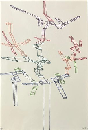 Achille Perilli “Senza titolo” ‘75