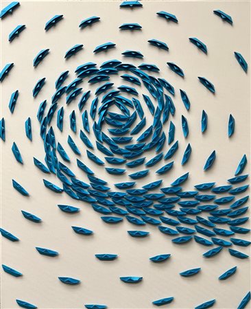 Riccardo Gusmaroli “Vortice Azzurro” 2024