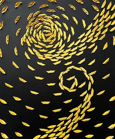 Riccardo Gusmaroli “Vortice Giallo” 2024