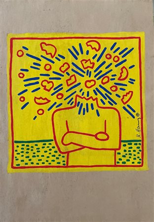 Keith Haring “Senza titolo” 1985