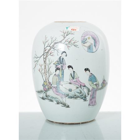 MANIFATTURA CINESE DEL XIX SECOLO, Potiche