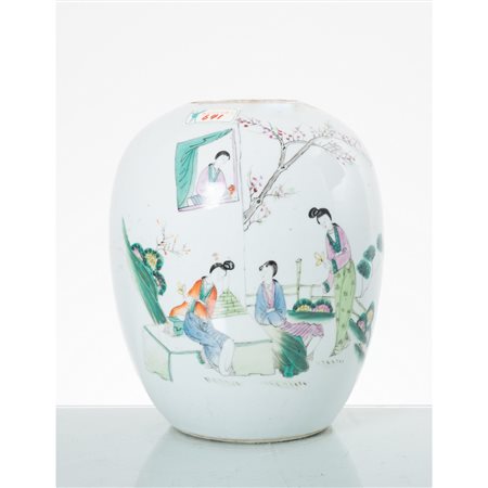 MANIFATTURA CINESE DEL XIX SECOLO, Potiche