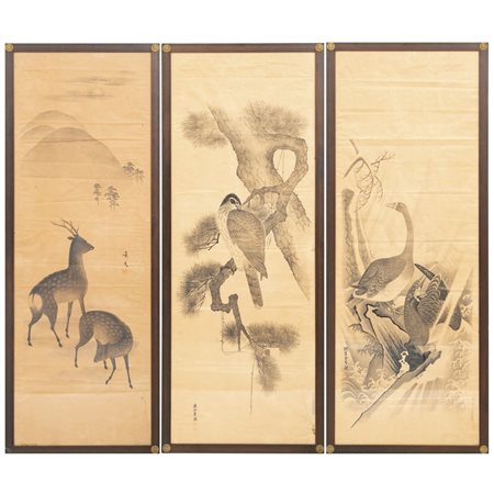 MANIFATTURA ORIENTALE DEL XIX SECOLO, Tre tecniche miste