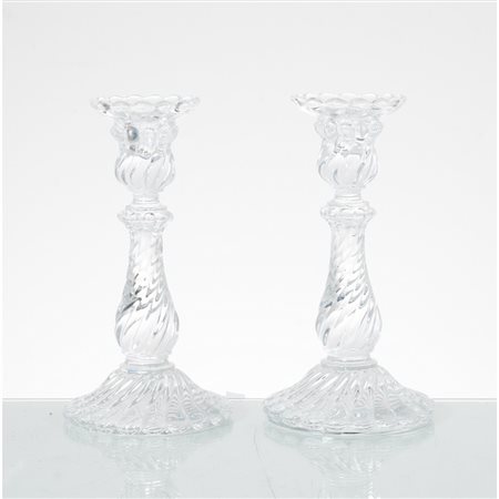 BACCARAT, Coppia di monocera