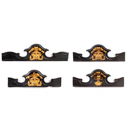 MANIFATTURA SICILIANA DEL XVIII SECOLO, Quattro elementi