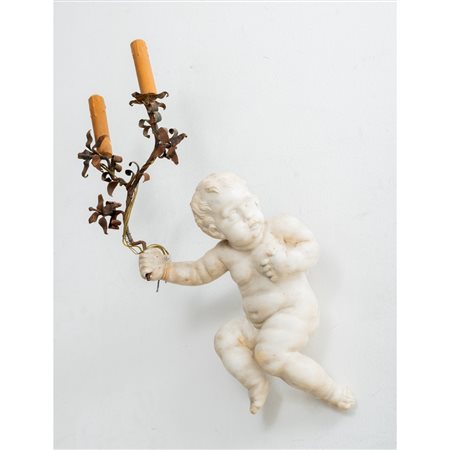 MANIFATTURA SICILIANA DEL XVII SECOLO, Putto