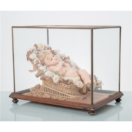 MANIFATTURA SICILIANA DEL XIX SECOLO, Bambinello