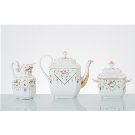 MANIFATTURA ITALIANA DEL XIX SECOLO, Servizio