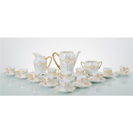 MANIFATTURA ITALIANA DEI PRIMI DEL '900, Servizio da caffè