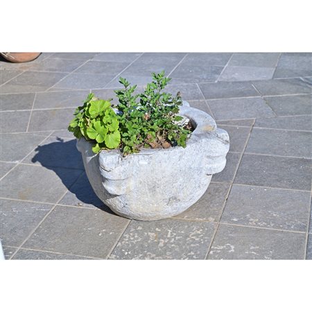 MANIFATTURA SICILIANA SECONDA METÀ DEL XVIII SECOLO, Mortaio