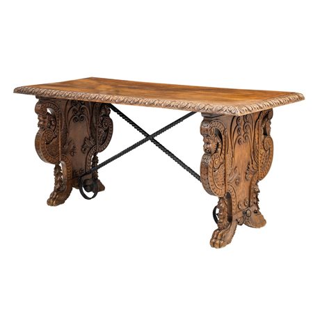 MANIFATTURA ITALIANA DEL XIX SECOLO, Tavolo