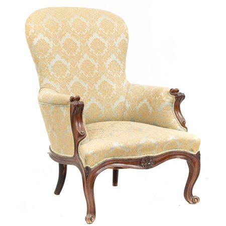 MANIFATTURA FRANCESE DEL XIX SECOLO, Poltrona