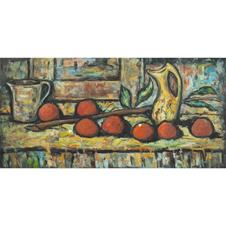 ARMANDO BUSA, Natura morta, Olio su tela