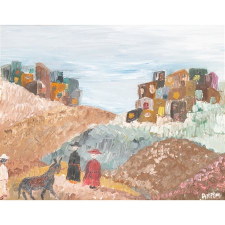 PITTORE DEL XX SECOLO, Olio su tela