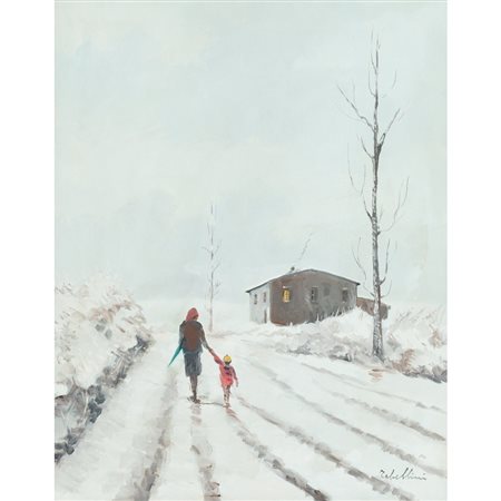 GIOVANNI TUBELLINI, Olio su tela