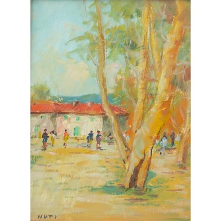 PITTORE DEL XX SECOLO, Olio su cartone telato