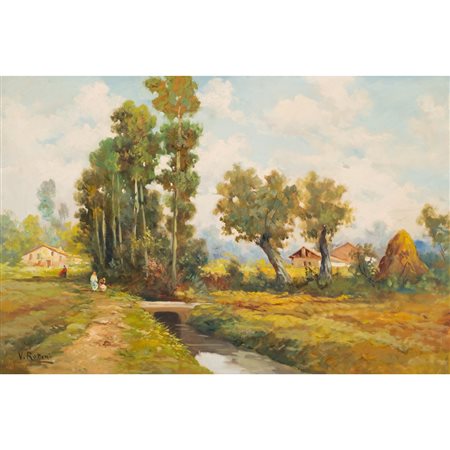 VALERIO ROTINI, Olio su tela