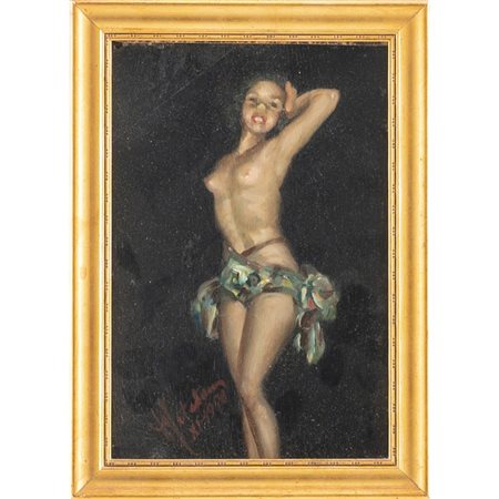 PITTORE DEL XX SECOLO, Due oli su tavoletta