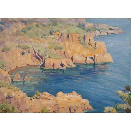 PITTORE DEL XX SECOLO, Olio su tavoletta