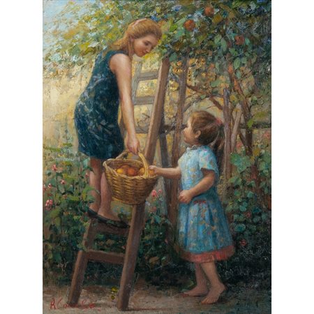 RAFFAELE CONCILIO, Olio su tela