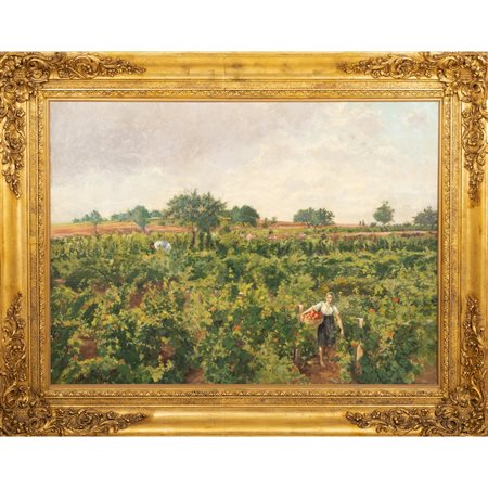 PITTORE DEL XX SECOLO, Olio su tela