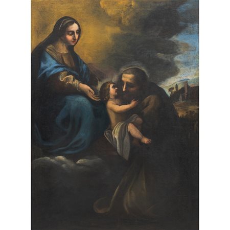 SCUOLA SICILIANA DEL XVIII SECOLO, Olio su tela