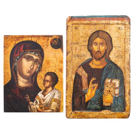 SCUOLA DELL'EUROPA DELL'EST XX SECOLO, Due icone