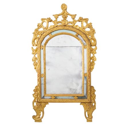 MANIFATTURA ITALIANA DELLA FINE DEL XVIII SECOLO, Specchiera