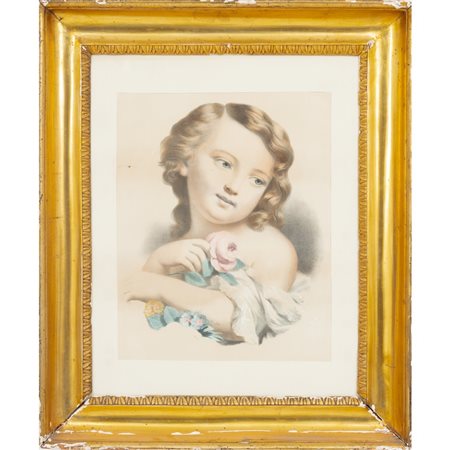 MANIFATTURA SICILIANA DEL XIX SECOLO, Cornice