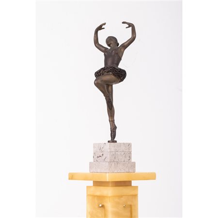 CANDIDO MORMILE, Ballerina, Scultura in bronzo