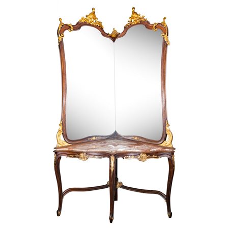 MANIFATTURA SICILIANA DELLA FINE DEL XIX SECOLO, Consolle