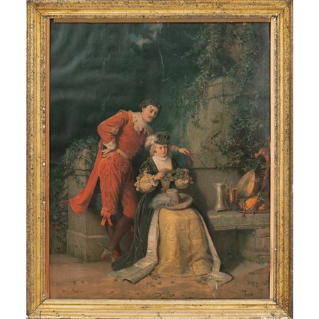 MANIFATTURA SICILIANA DELLA FINE DEL XIX SECOLO, Oleografia